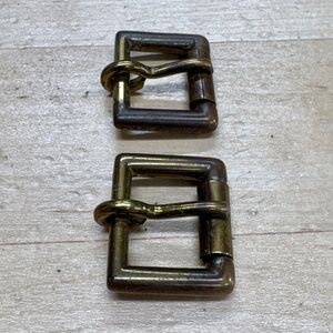 Louis Vuitton Brass Buckles 1” Set of 2